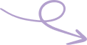 Purple arrow vector